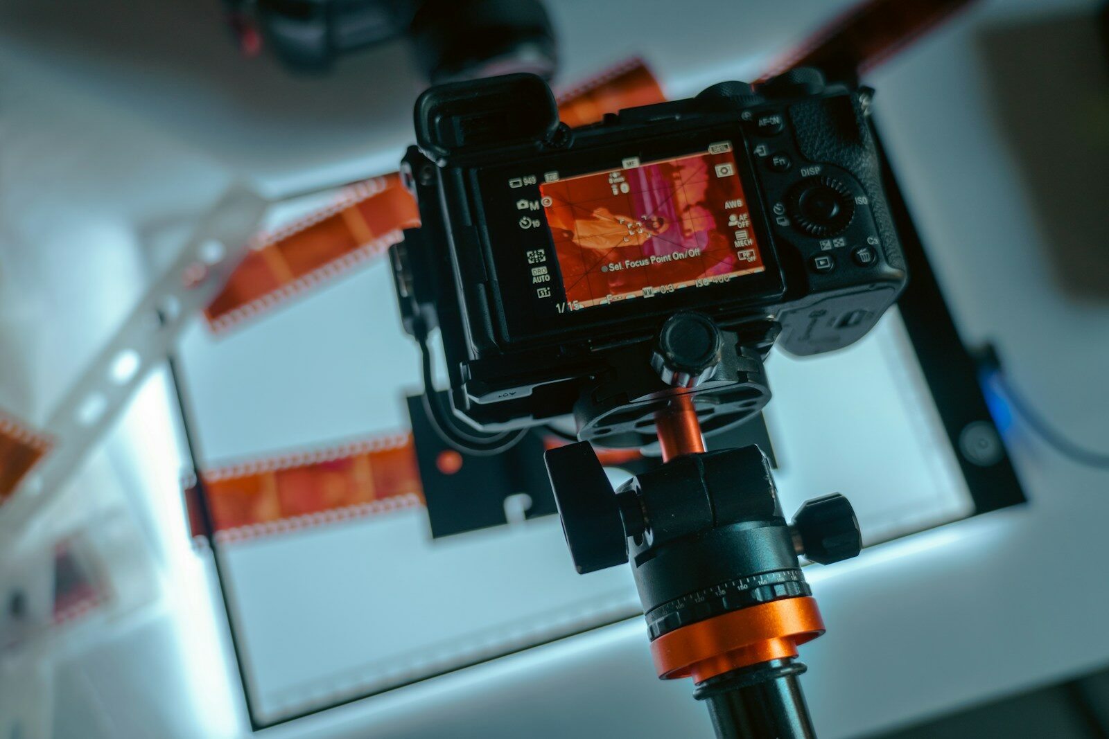 Caméra thermique en fonctionnement